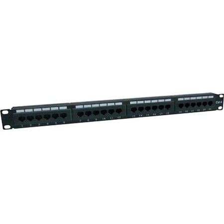 Add-On Addon 19-Inch Cat6 24 Port Patch Panel ADD-PPST-24P110C6